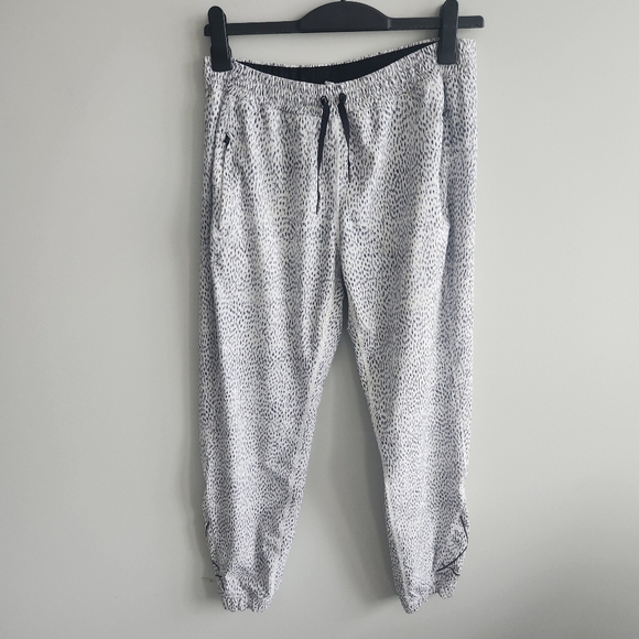 Lululemon Trainer Track Pants Joggers Dottie Dash Sz 10 - Picture 4 of 14